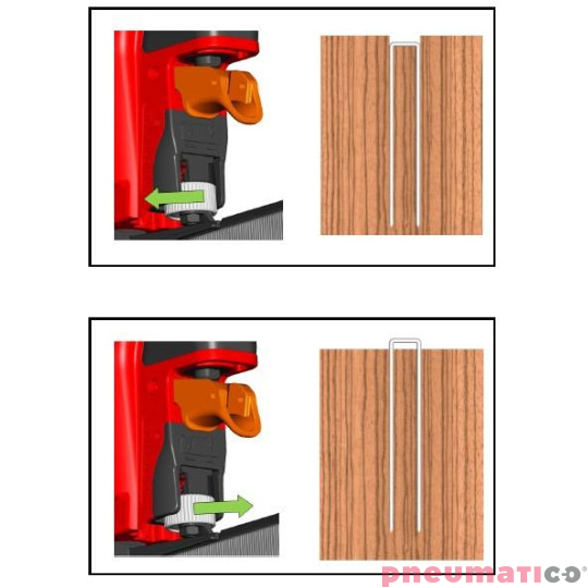 Zszywacz pneumatyczny kontaktowy PN 755 Haubold