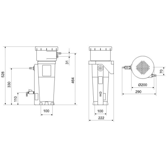 Separator Owamat BEKO 10 wymiary Separator Owamat BEKO 10 wymiary