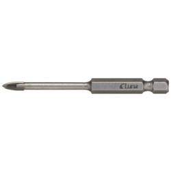 Wiertło do glazury z wierzchołkiem z węglików spiekanych i chwytem sześciokątnym 1/4" 5,5 mm - Luna - 212190219