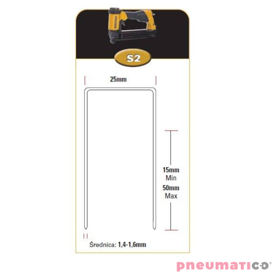 Zszywka typ WS-14 1op.-21.890szt. Zszywka typ WS-14 1op.-21.890szt.