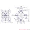 Pompa membranowa YAMADA NDP-20BSTU 3/4" Pompa membranowa YAMADA NDP-20BSTU 3/4"