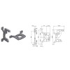 Mocowanie Pneumax T174Y Mocowanie Pneumax T174Y