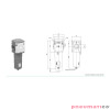 Filtr dokładny Pneumax P174BDA Filtr dokładny Pneumax P174BDA
