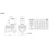 Zawór membranowy ACL TYP107 G3/4 DN18 N.C.2/2 EPDM Zawór membranowy ACL TYP107 G3/4 DN18 N.C.2/2 EPDM