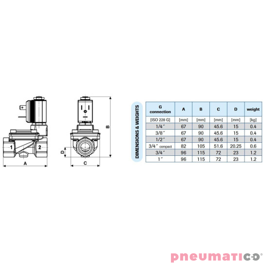 Zawór membranowy MM G3/4 DN21 0.3-16BAR MEMBR. MOSIĄDZ EPDM COMP. Zawór membranowy MM G3/4 DN21 0.3-16BAR MEMBR. MOSIĄDZ EPDM COMP.