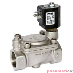 Zawór membranowy MM G3/8 DN13 0.3-16 BAR MEMBR.VITON AISI316