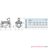 Zawór membranowy MM EL.ZAW. 1-1/4  DN40 0.5-16 BAR MEMBR. NBR Zawór membranowy MM EL.ZAW. 1-1/4  DN40 0.5-16 BAR MEMBR. NBR