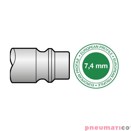 Szybkozłącze niskociśnieniowe męskie z gw.zew typ 21KA Szybkozłącze niskociśnieniowe męskie z gw.zew typ 21KA