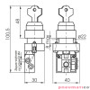 Przełącznik z kluczem Pneumax 3/2 KLUCZYK,PRZYŁ. 4MM BOCZNE N.Z Przełącznik z kluczem Pneumax 3/2 KLUCZYK,PRZYŁ. 4MM BOCZNE N.Z