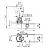 Zawór dźwignia Pneumax MANUALNY 1/8" 3/2 DŹWIGNIA-SPRĘŻ. ZIELONY Zawór dźwignia Pneumax MANUALNY 1/8" 3/2 DŹWIGNIA-SPRĘŻ. ZIELONY