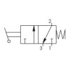 Zawór dźwignia Pneumax MANUALNY 1/8" 3/2 DŹWIGNIA-SPRĘŻ. ZIELONY Zawór dźwignia Pneumax MANUALNY 1/8" 3/2 DŹWIGNIA-SPRĘŻ. ZIELONY
