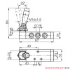 Zawór dźwignia Pneumax MANUALNY G1/8" 5/2 2-POZYCYJNY CZERWONY Zawór dźwignia Pneumax MANUALNY G1/8" 5/2 2-POZYCYJNY CZERWONY