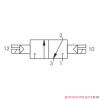 Elektrozawór Pneumax ECO G1/8" 3/2 24VDC-24VDC Elektrozawór Pneumax ECO G1/8" 3/2 24VDC-24VDC