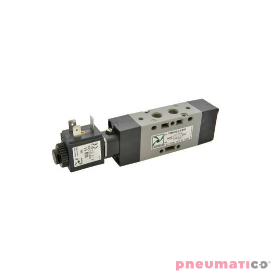 Elektrozawór Pneumax Tecno ECO G1/8" 3/2 T488.32.0.1.M11 24VDC - SPRĘŻYNA