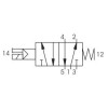 Elektrozawór Pneumax 5/2 G1/4" powrót sprężyną 8884.52.00.39.F00 (BEZ CEWKI) Elektrozawór Pneumax 5/2 G1/4" powrót sprężyną 8884.52.00.39.F00 (BEZ CEWKI)