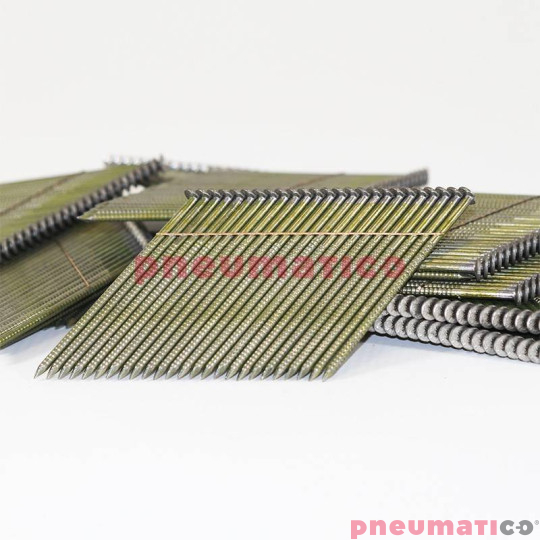 Gwoździe łączone drutem WW 2.8/75 BK RI 1op.- 2.200szt. GAZ