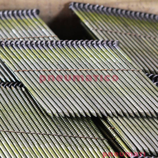 Gwoździe łączone drutem WW 2.8/75 BK RI 1op.- 2.200szt. GAZ