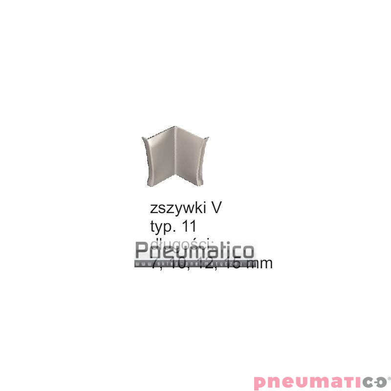 Zszywka do ramek INOX typ V07 1 op.- 4000szt. Zszywka do ramek INOX typ V07 1 op.- 4000szt.