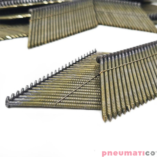 Gwoździe łączone drutem WW 3.1/90 BK RI 1op.- 2.200szt. Gwoździe łączone drutem WW 3.1/90 BK RI 1op.- 2.200szt.