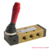 Zawór dźwignia Pneumax MANUALNY G1/8" 5/2 2-POZYCYJNY CZERWONY Zawór dźwignia Pneumax MANUALNY G1/8" 5/2 2-POZYCYJNY CZERWONY