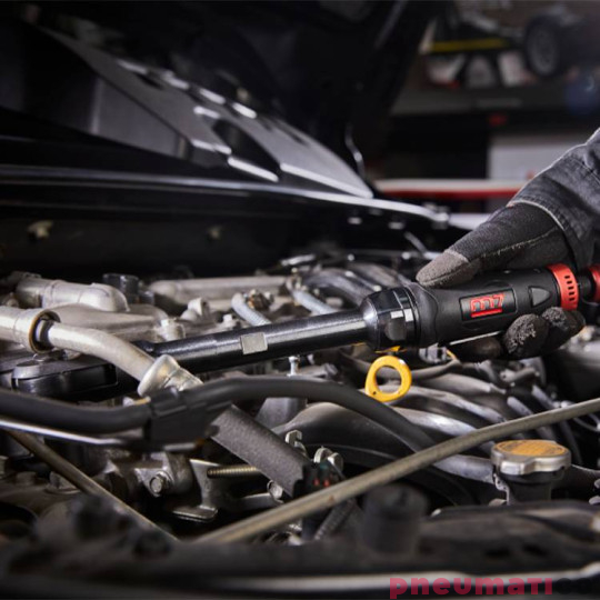 Klucz kątowy zapadkowy przedłużany M7 Mighty Seven NE-4305 1/2" 95Nm Klucz kątowy zapadkowy przedłużany M7 Mighty Seven NE-4305 1/2" 95Nm