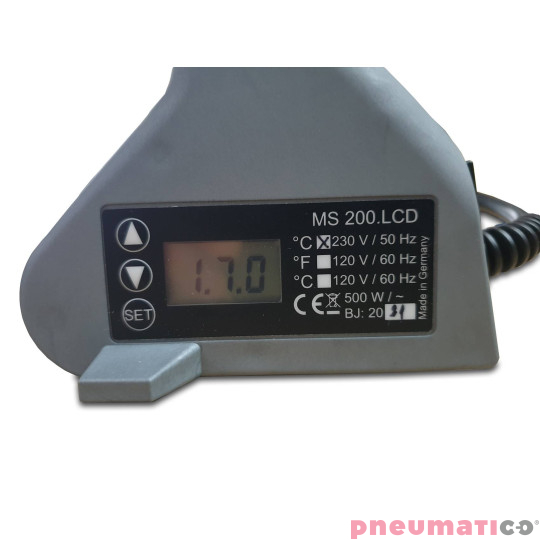 Pistolet mechaniczny na klej w granulacie MS 200 LCD REKA Pistolet mechaniczny na klej w granulacie MS 200 LCD REKA