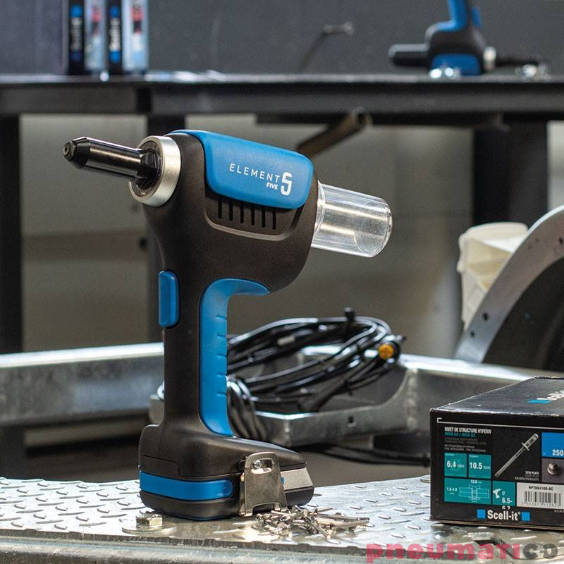 Nitownica akumulatorowa (body) do nitów zrywalnych Scell-it E-5 Element 5 Nitownica akumulatorowa (body) do nitów zrywalnych Scell-it E-5 Element 5