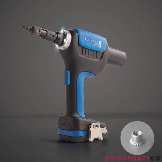 Nitownica akumulatorowa (body) do nitonakrętek Scell-it E-8 Element 8 M3-M8 Nitownica akumulatorowa (body) do nitonakrętek Scell-it E-8 Element 8 M3-M8