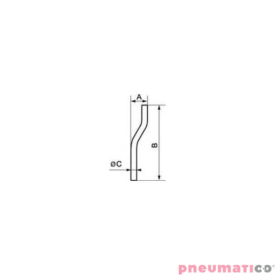 Rura gięta aluminiowa Prevost 25mm PPS LMCB25