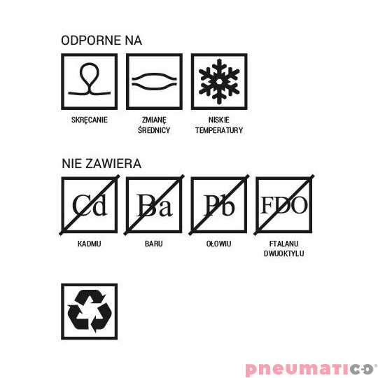 Wąż PCW zbrojony 10mm - elastyczny P330WP010