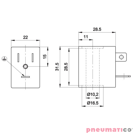 Cewka Univer DA-0124 230V AC U1 Cewka Univer DA-0124 230V AC U1