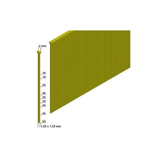 Sztyfty STANLEY BOSTITCH 12/50 z łebkiem 1op. 5.000szt nierdzewne BT1350SS