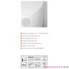 Filtr sufitowy Klasa C600-205 M5/6 Escal 20,5 m² Filtr sufitowy Klasa C600-205 M5/6 Escal 20,5 m²