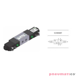 Zawór elektropneumatyczny 5/2 bistabilny PNEUMAX 1/8 8880.52.00.35.F57 AC_110V