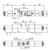 Zawór elektropneumatyczny 5/2 bistabilny PNEUMAX 1/4 8884.52.00.35.F56 AC_24V Zawór elektropneumatyczny 5/2 bistabilny PNEUMAX 1/4 8884.52.00.35.F56 AC_24V