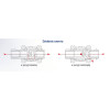 Zawór ręczny suwakowy 3/2 SVBF14 1/4" RQS Zawór ręczny suwakowy 3/2 SVBF14 1/4" RQS
