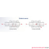 Zawór ręczny suwakowy 3/2 SVBF12 1/2" RQS Zawór ręczny suwakowy 3/2 SVBF12 1/2" RQS