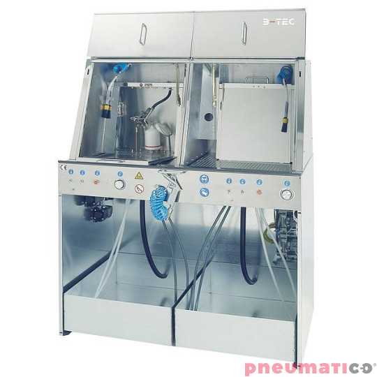 Przemysłowa myjnia do pistoletów lakierniczych D-800-2 B-TEC Przemysłowa myjnia do pistoletów lakierniczych D-800-2 B-TEC