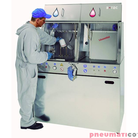 Przemysłowa myjnia do pistoletów lakierniczych D-800-2 B-TEC Przemysłowa myjnia do pistoletów lakierniczych D-800-2 B-TEC