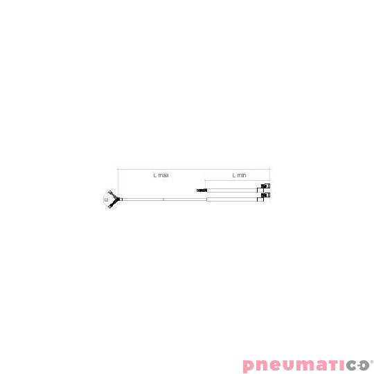 Ramię reakcyjne teleskopowe BNP BRT10 1500