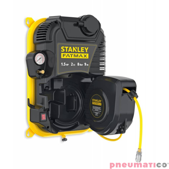 Kompresor bezolejowy STANLEY FATMAX do montażu naściennego 8215410STF585 Kompresor bezolejowy STANLEY FATMAX do montażu naściennego 8215410STF585