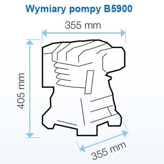 Kompresor tłokowy PRO ABAC B5900B 200 VT5,5 4116024563 Kompresor tłokowy PRO ABAC B5900B 200 VT5,5 4116024563