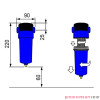 Filtr powietrza OMI F0005QF  3/8 Filtr powietrza OMI F0005QF  3/8