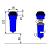 Filtr powietrza OMI F0005HF 3/8 Filtr powietrza OMI F0005HF 3/8