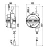 Balanser linkowy TECNA 9354RL 4-7 kg 2000mm Balanser linkowy TECNA 9354RL 4-7 kg 2000mm