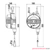 Balanser linkowy TECNA 9357RL 14-18 kg 2000mm Balanser linkowy TECNA 9357RL 14-18 kg 2000mm