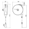 Balanser linkowy TECNA 9350IL 10-14 kg 2500mm Balanser linkowy TECNA 9350IL 10-14 kg 2500mm