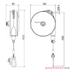 Balanser linkowy TECNA 9347IL 4-6 kg 2500mm Balanser linkowy TECNA 9347IL 4-6 kg 2500mm