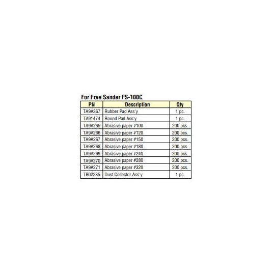 Szlifierka oscylacyjna Nitto Kohki FS-100C Szlifierka oscylacyjna Nitto Kohki FS-100C