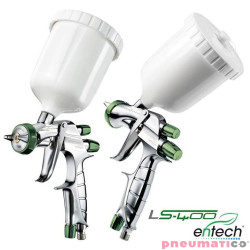 Pistolet lakierniczy Iwata LS-400 Entech z górnym zbiornikiem - dysza 1,4 mm ETS ECO SET